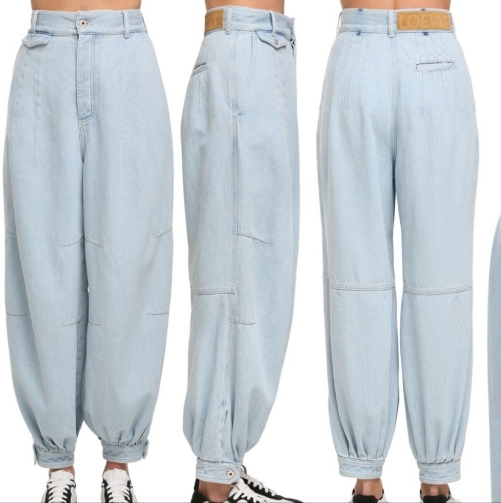 Loewe Cropped Balloon Jeans - Picture 10 of 14